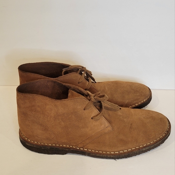 J. Crew Tan Suede Chukka Boots main image 9